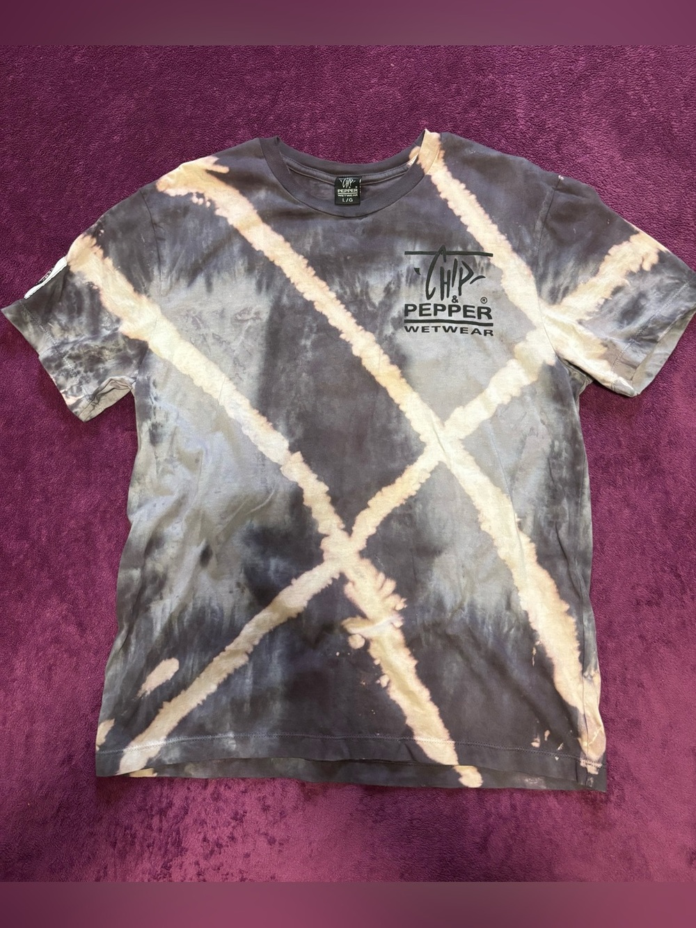 RARE Chip & Pepper Wetwear Glow in the Dark T-shirt 2024 Drop /Size L -NWT